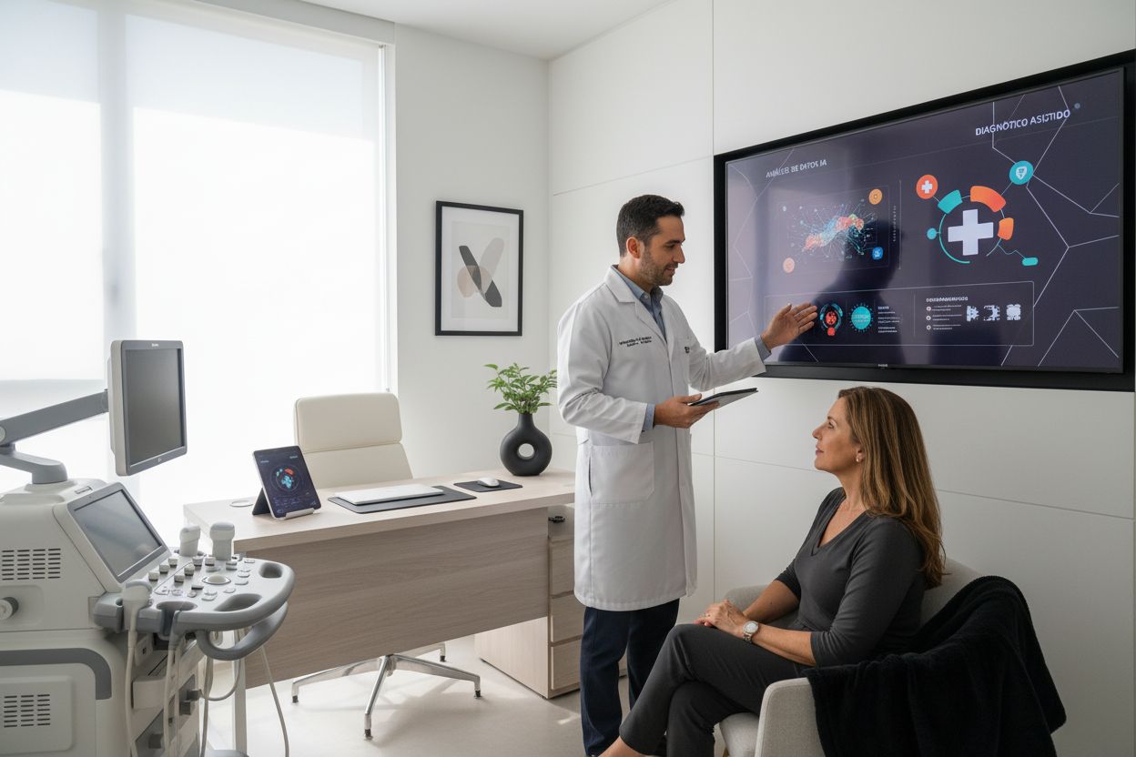 consultorio médico IA avanzada