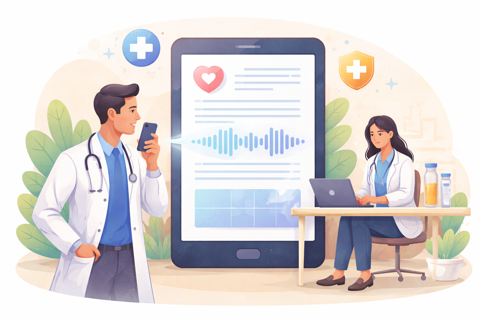 transcription-clinical-major-fidelity-voice transcription