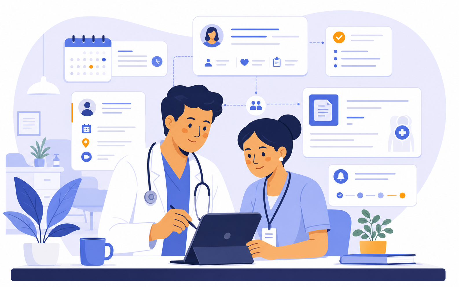 Itaca clinic workflow illustration.webp